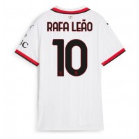 AC Milan Rafael Leao #10 Gostujuci Dres za Ženska 2024-25 Kratak Rukav